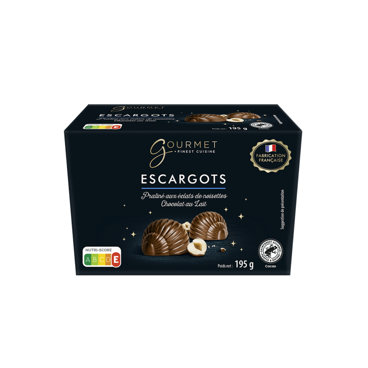 Escargots Praliné Chocolat