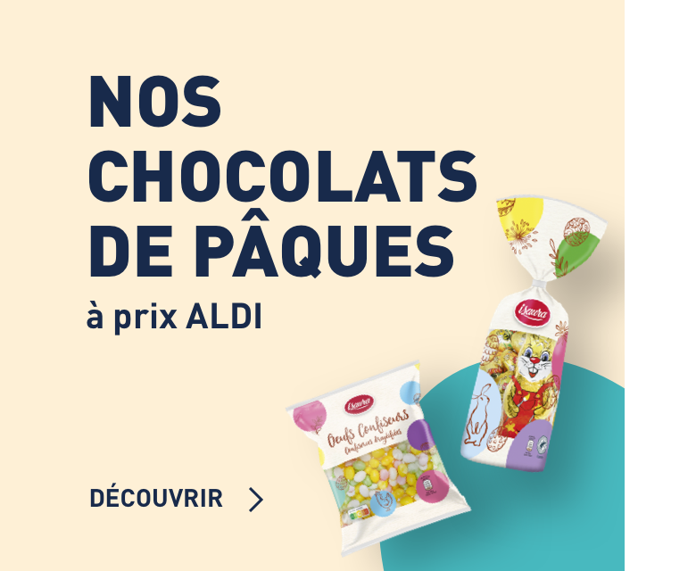 ISAURA® Œuf géant en chocolat au lait à bas prix chez ALDI