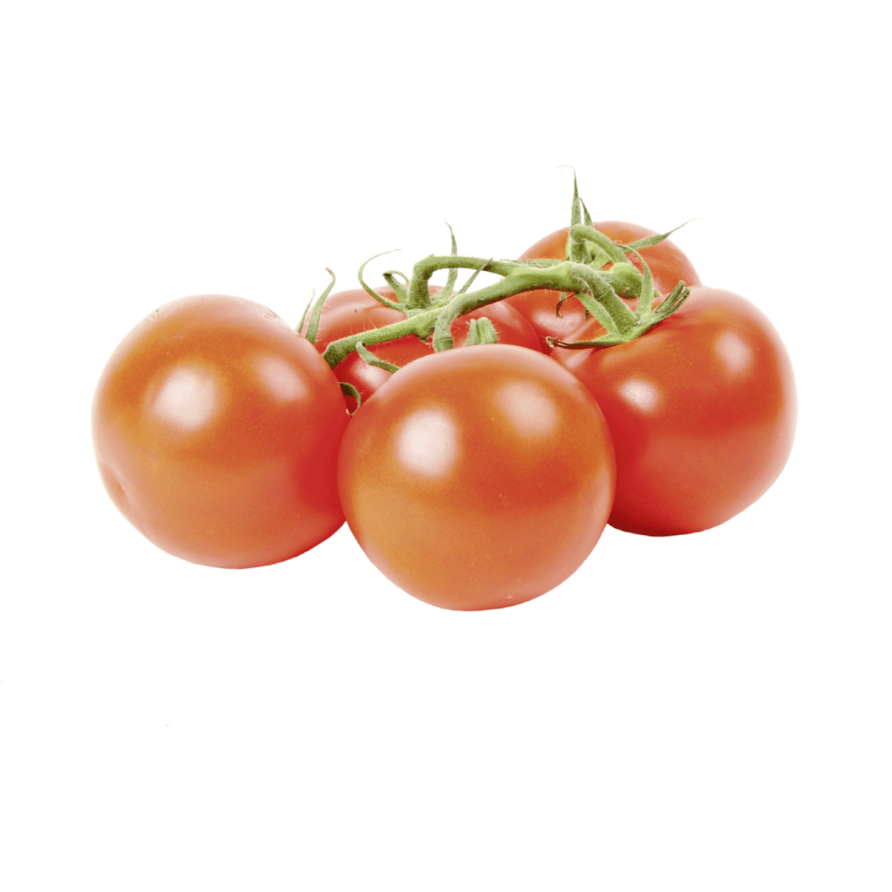 Tomates rondes en grappe vrac